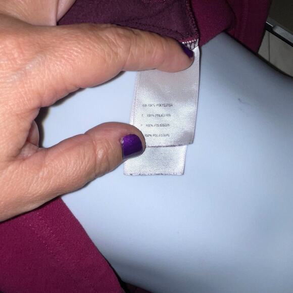 Women’s XL Fleece Sweatshirt The North Face Purple TKA-100 Lightweight - Picture 8 of 8